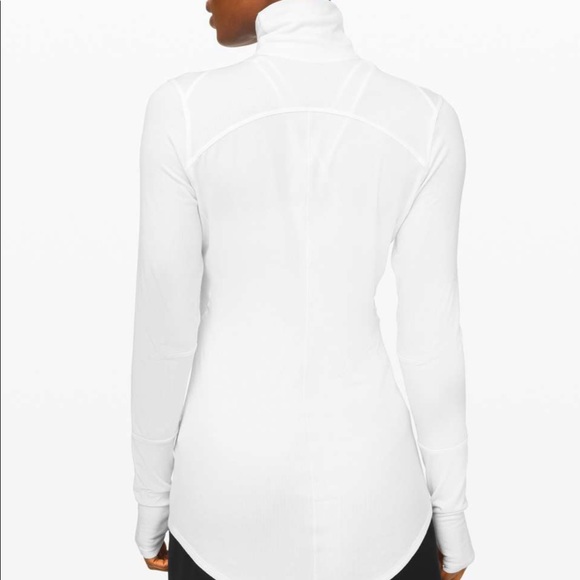 Lululemon full day ahead turtleneck S - white - Picture 2 of 4